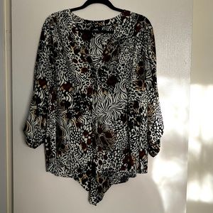 Long sleeve blouse